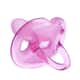 Chupeta de Silicone Bico Ortodôntico 6+ Meses Rosa - imagem 3