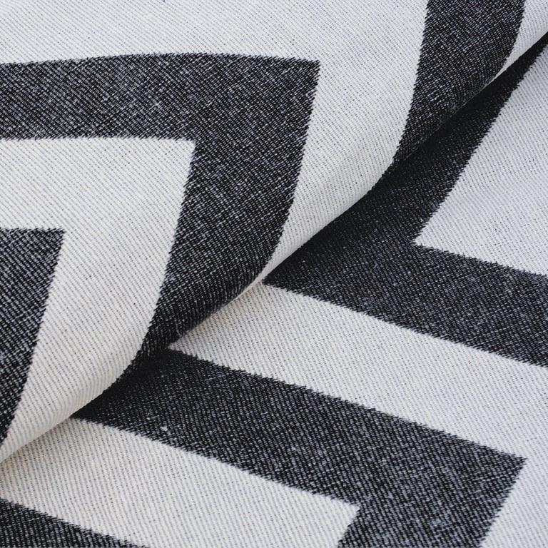 Tapete Retangular Chevron Bege 1,50m — vista alternativa