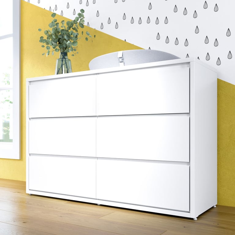 Cômoda Infantil Branco Wood