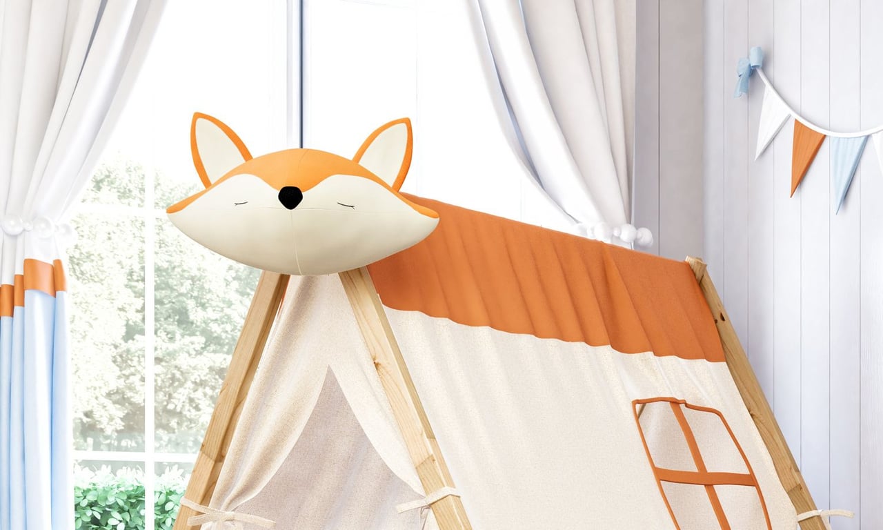 Cabeça da Raposa Laranja