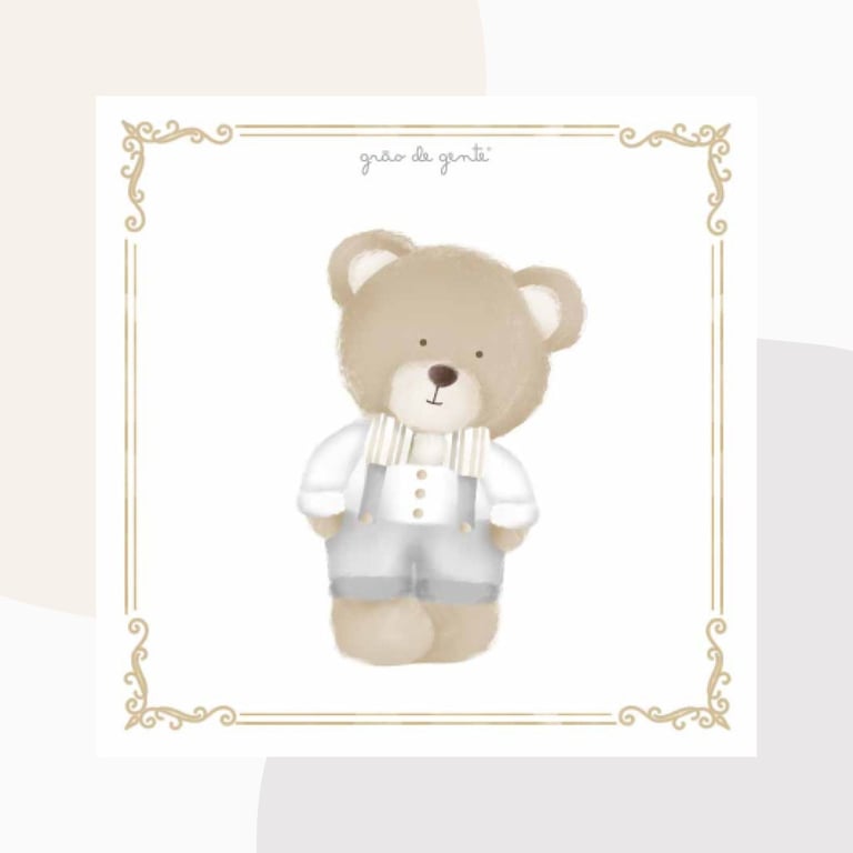 Pôster Adesivo Ursinho