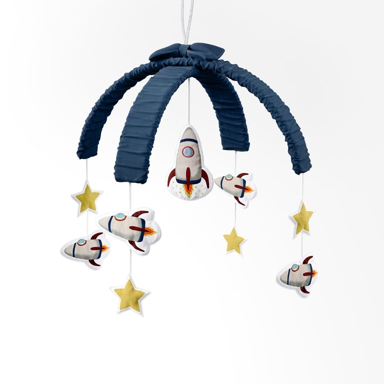 Móbile Foguete Astronauta