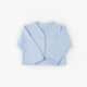 Casaquinho Comfort em Algodão Egípcio Azul Bebê - imagem 1
