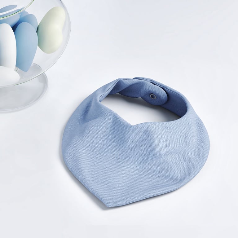 Babador Bandana Azul — vista alternativa