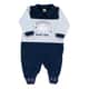 Saída Maternidade Din Don Bordado Sports Baby Azul Marinho - imagem 1