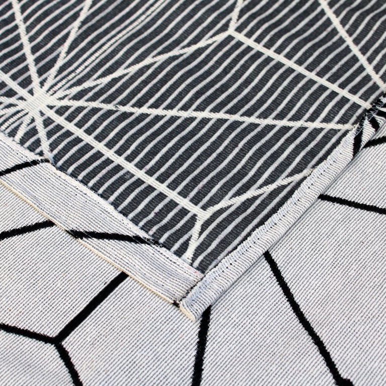 Tapete Retangular Star Branco 1,50m