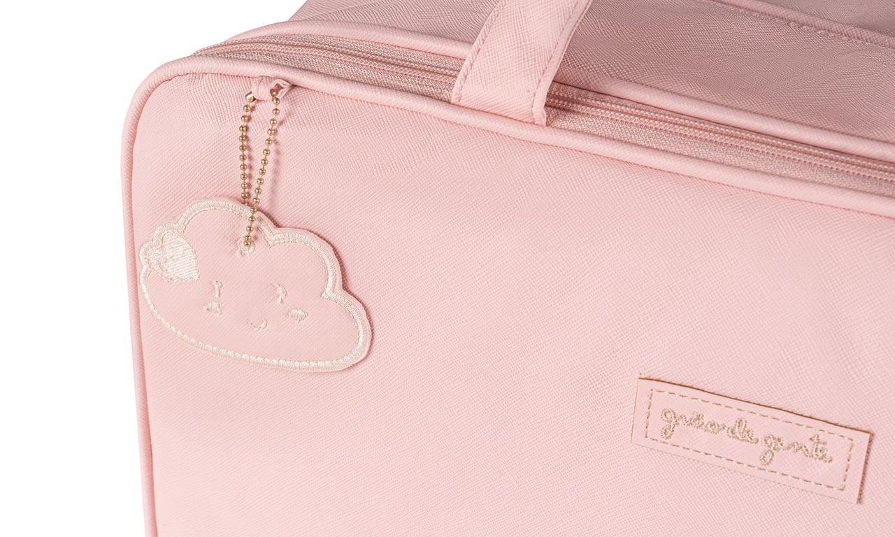 Mala Maternidade Chuva de Amor Rosa 48cm — vista alternativa