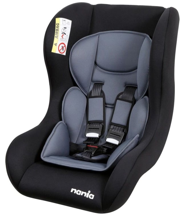 Cadeirinha de Carro Trio Accès Preto e Cinza