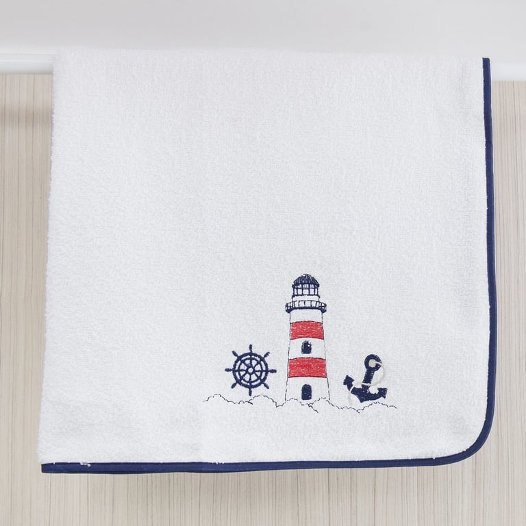 Toalha de Banho Luxo Marítimo — vista alternativa