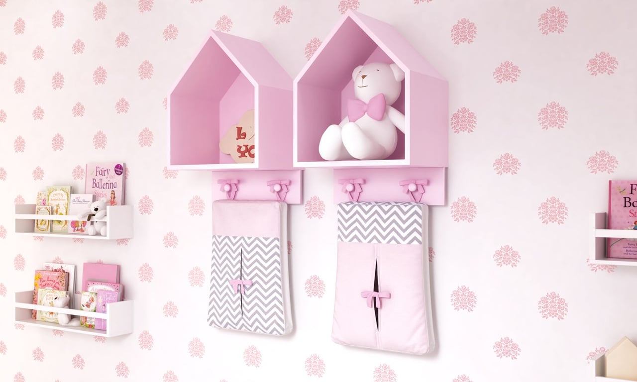 Porta Fraldas Amiguinhos — vista alternativa