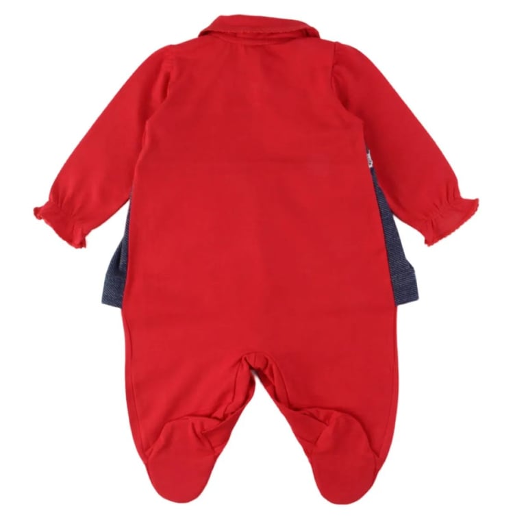 Saída Maternidade Din Don Poá com Bordado Ursinho — vista alternativa