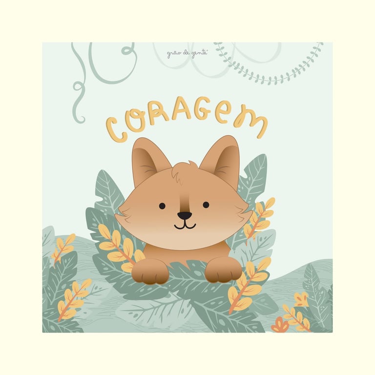 Pôster Adesivo Raposa