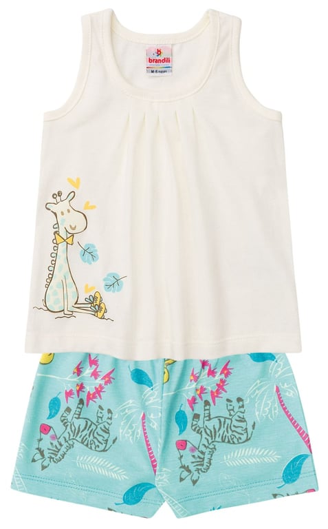 Conjunto Curto Bebê Regata