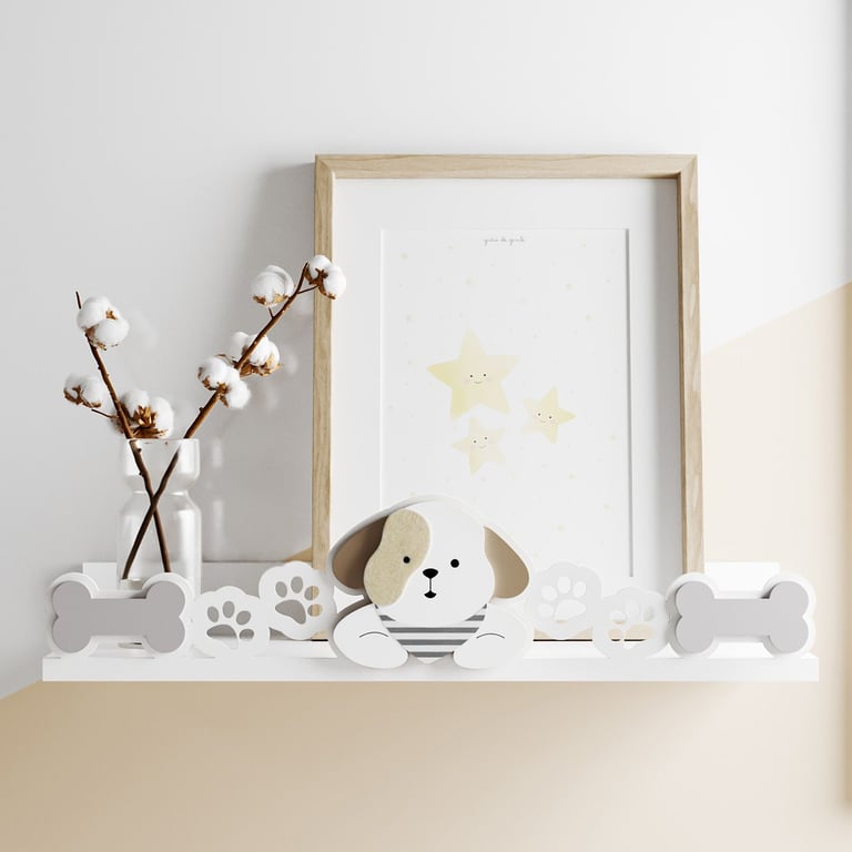 Prateleira MDF Cachorrinho — vista alternativa