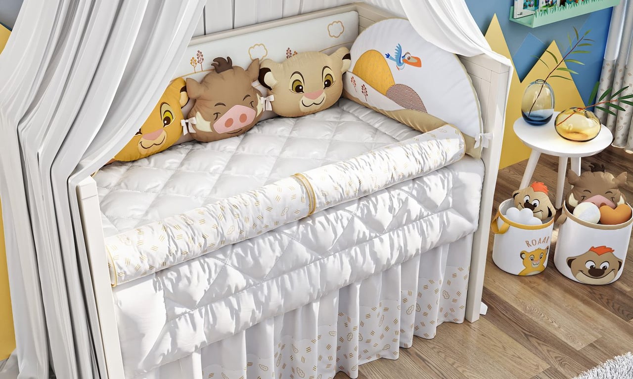 Kit Berço Amiguinhos O Rei Leão — vista alternativa