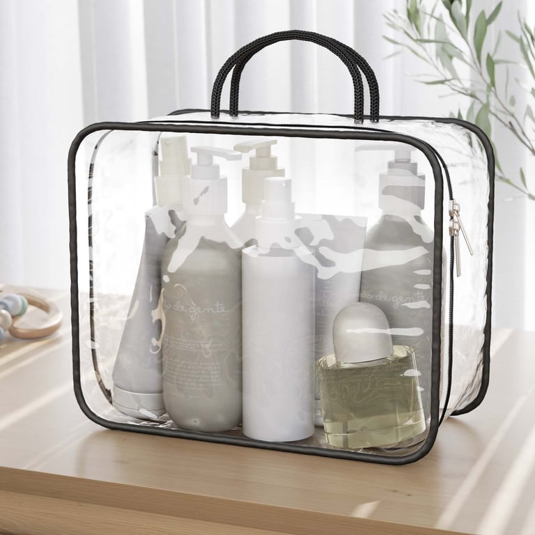 Kit Necessaire Impermeável Viagem Preto — vista alternativa