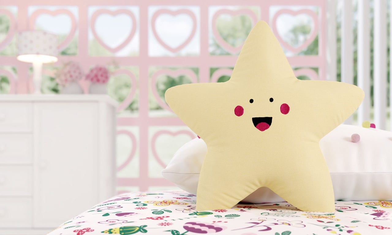 Kit Cama Infantil Solteiro Floral Moderna — vista alternativa