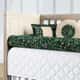 Kit Berço Rolinhos Floral Luxo Verde 8 Peças - imagem 6
