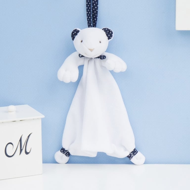 Naninha De Bebê Poá Marinho