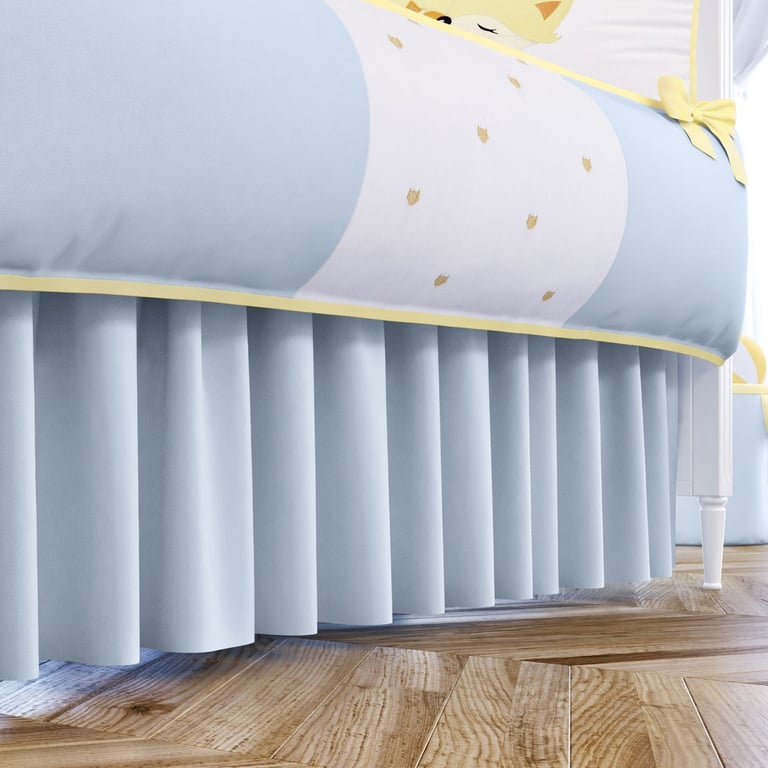 Quarto de Bebê Completo Raposinha Laranja 20 Peças