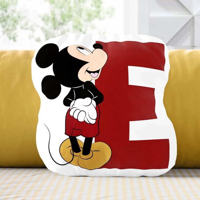 Almofadas Mickey Alfabeto E