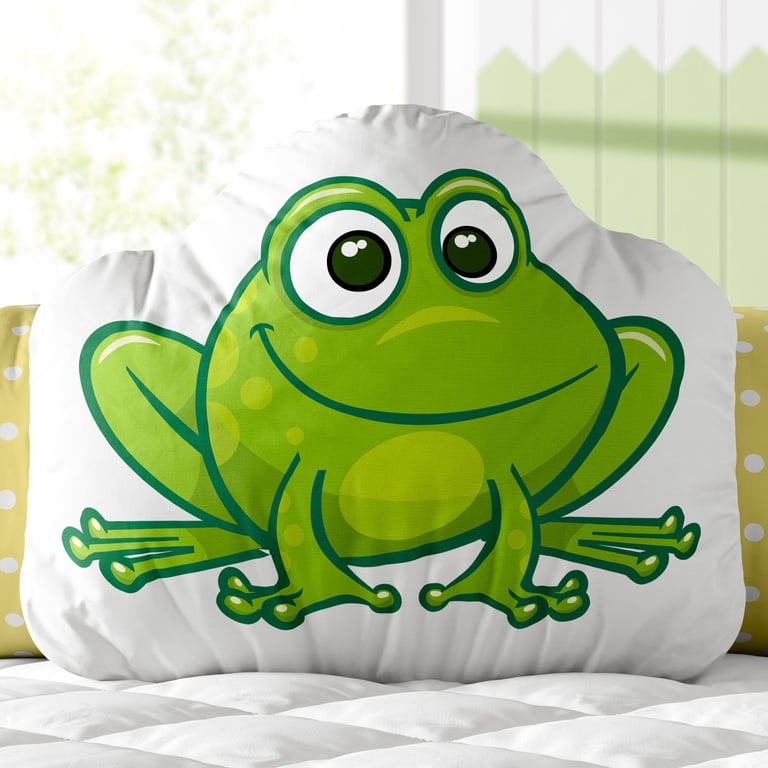 Almofada Sapo da Galinha Pintadinha 35cm