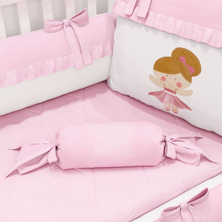 Almofada Apoio Bala Pequena Bailarina 60cm