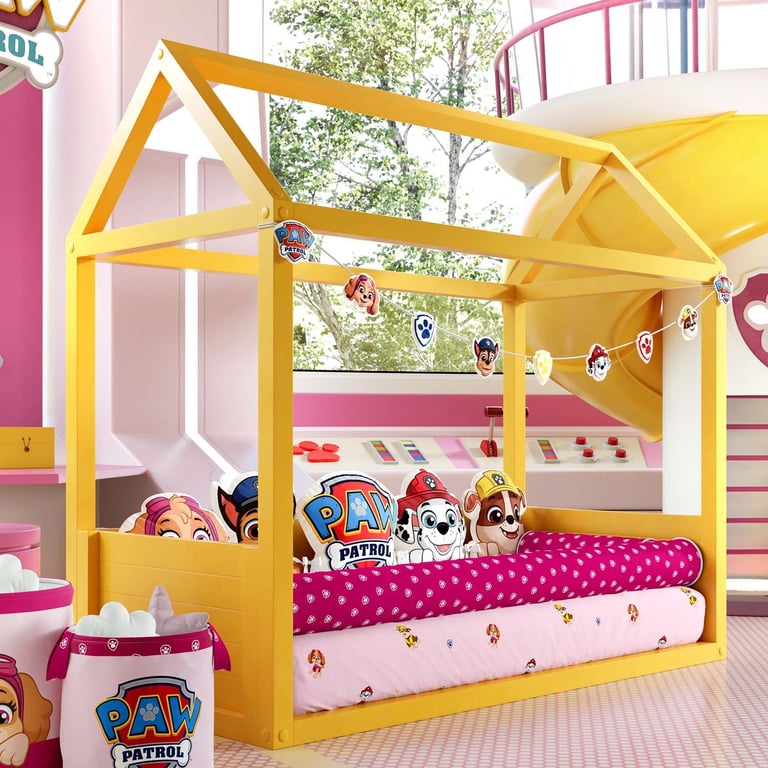 Edredom de Mini Cama Patrulha Canina