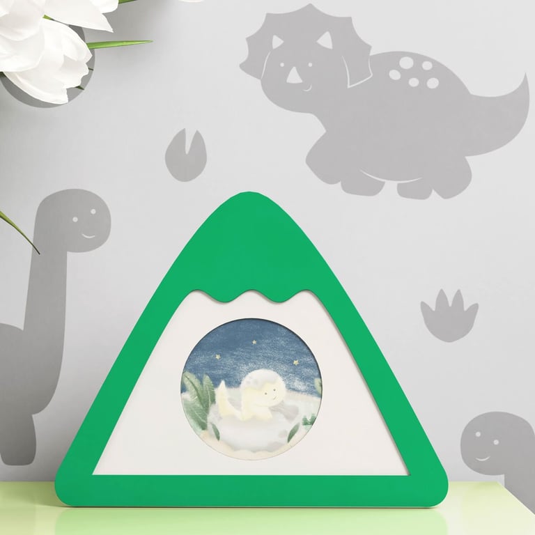 Porta Retrato MDF Montanha 9cm