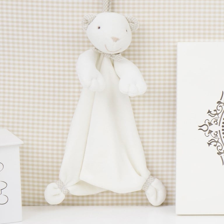 Naninha De Bebê Xadrez Palha