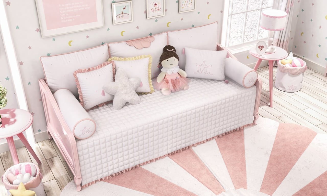 Kit Cama Babá Bailarina Trapezista — vista alternativa