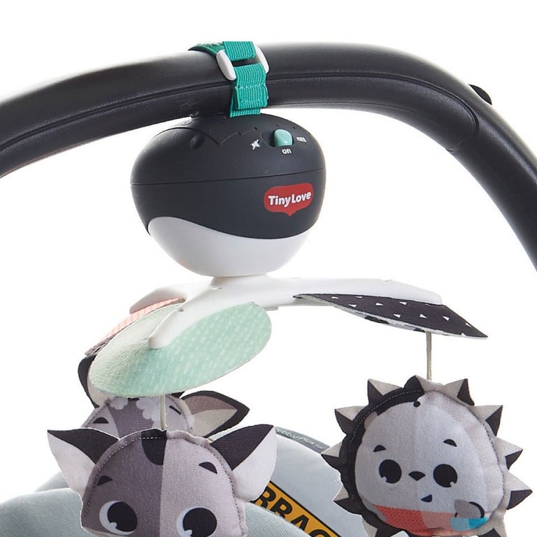 Móbile Musical Bichinhos da Floresta Preto e Branco — vista alternativa