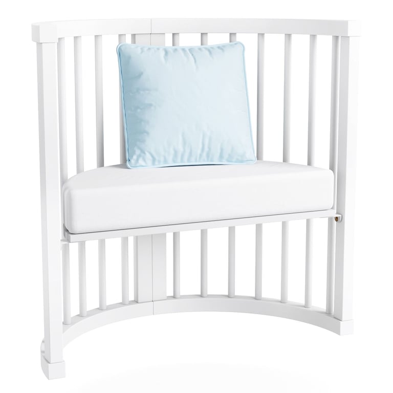 Berço Redondo Branco Crescer