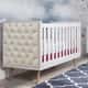 Berço Americano Branco + Capitonê Lorena Retrô - imagem 4
