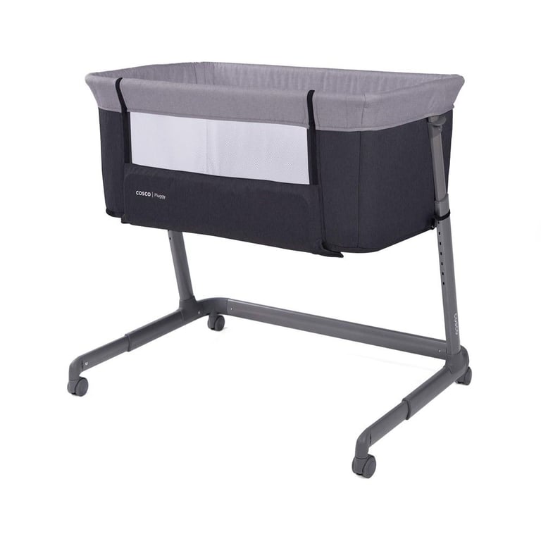 Berço Portátil Co-Bed Pluggy Cinza