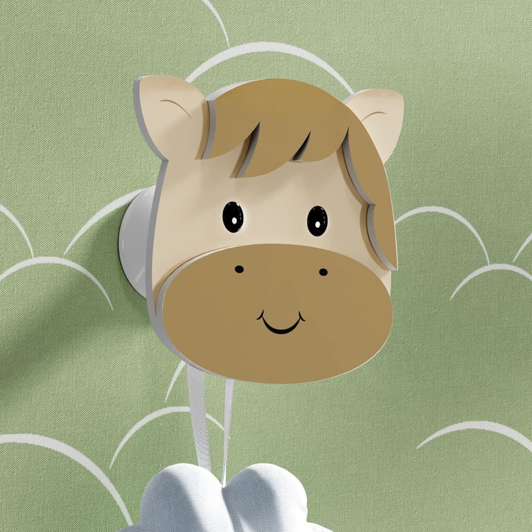 Cabideiro de Parede Amiguinho Cavalinho