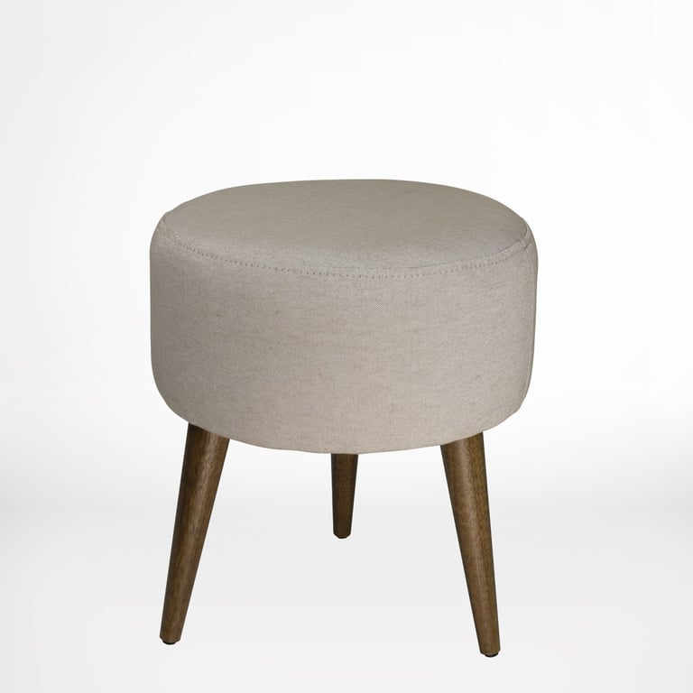 Puff Redondo Luna Bege