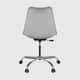 Cadeira de Escritório Saarinen Cromada Branco - imagem 2