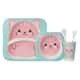 Kit Refeição Bambu Gatinha - imagem 2