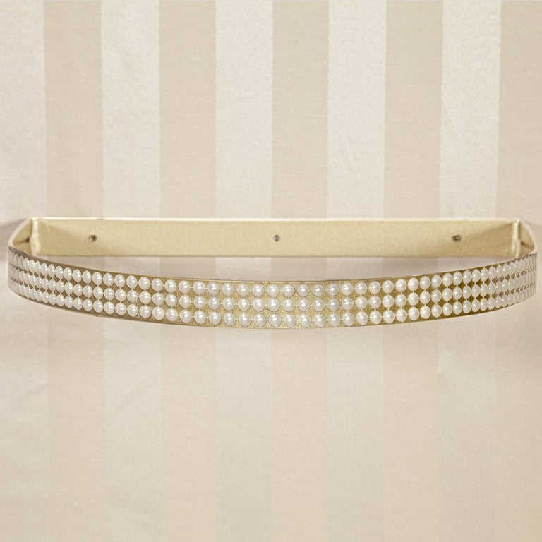 Dossel Berço Pérola Dourado