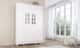 Guarda Roupa Infantil Branco 4 Portas Luxo - imagem 2