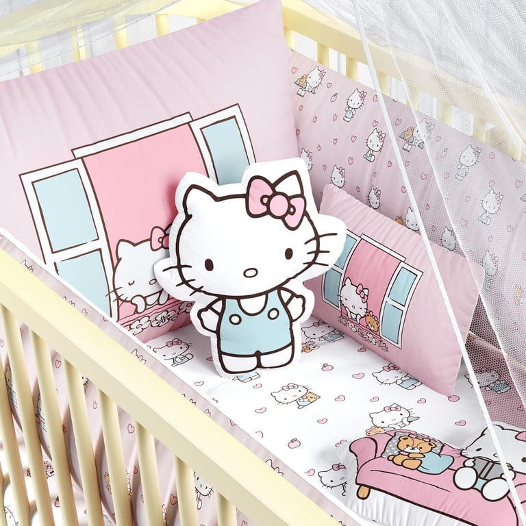 Kit Berço Hello Kitty Rosa — vista alternativa