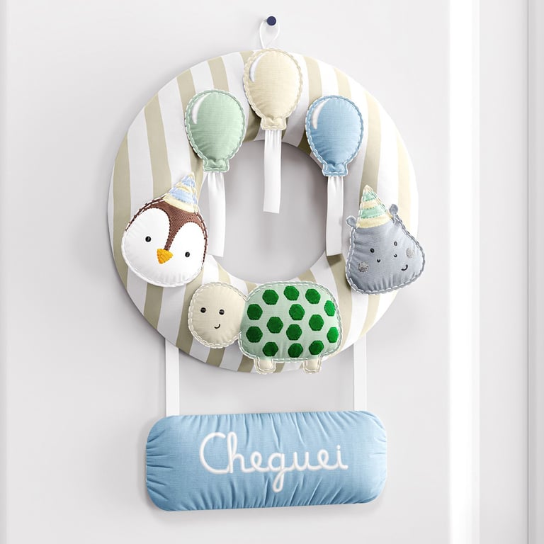 Porta Maternidade Arca dos Bichinhos