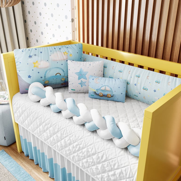 Kit Berço Trança Carrinho Estrela — vista alternativa