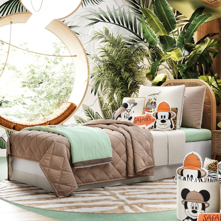 Almofada Decorativa Mickey Mouse Safári — vista alternativa