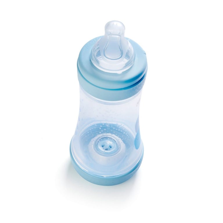 Mamadeira Perfect 5 Fluxo Médio Azul 240ml