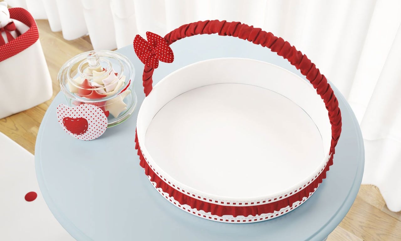 Cesta Chapeuzinho Vermelho — vista alternativa