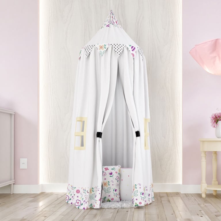 Tenda Dossel Floral Moderna 2m