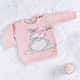 Casaquinho Tricot Coelhinha Rosa - imagem 2