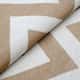 Tapete Retangular Chevron Bege 1,50m - imagem 2